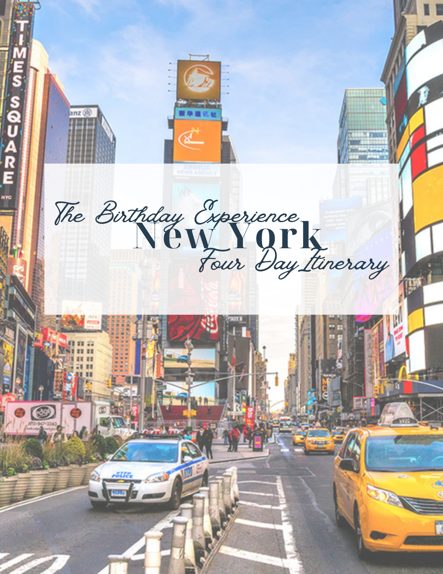 The Manhattan Birthday Experience Adventure Guide